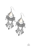 Vintage Vagabond - White Earring