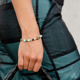 Groovy Gerberas - Blue Bracelet