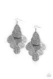 Hibiscus Harmony - Silver Earring