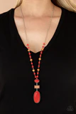 Naturally Essential - Red Necklace