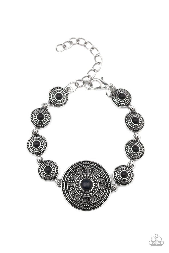 Rustic Renegade - Black Bracelet