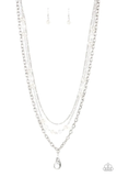 GLEAM Work - White Necklace
