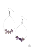 South Beach Serenity - purple earrings