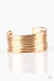Wire Warrior - Gold Bracelet