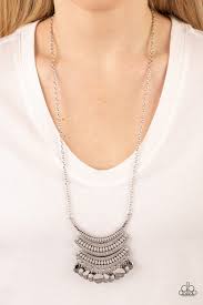 Under the EMPRESS-ion - Silver Necklace