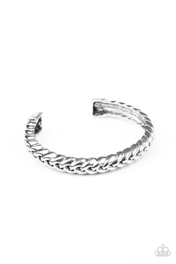 Tough As Nails - Silver Bracelet