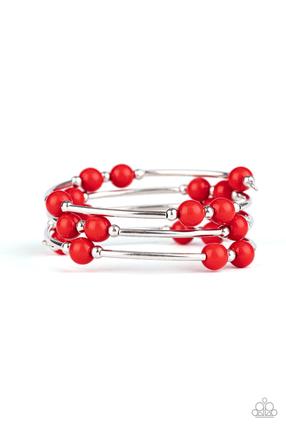 Let Freedom Ring - Red Bracelet