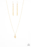 Palm Tree Retreat - Gold Necklace