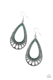Royal Finesse - Green Earrings