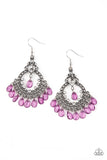 Lyrical Luster - Purple Earrings