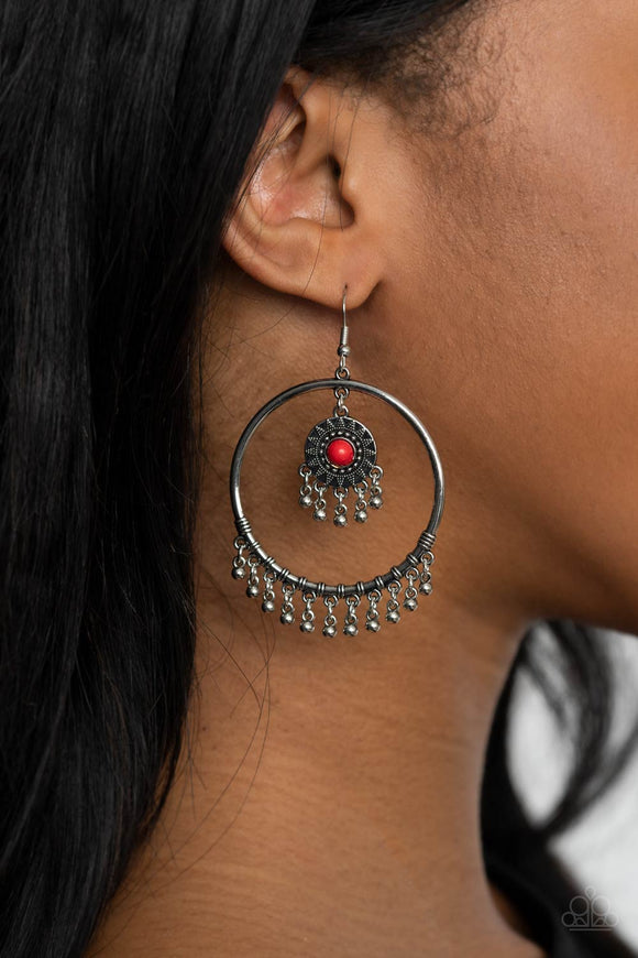 Sunny Equinox - Red Earring