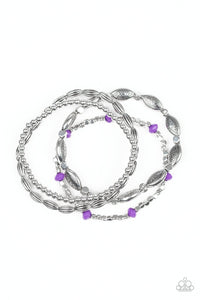 Full Of WANDER - Purple Bracelet