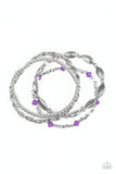 Full Of WANDER - Purple Bracelet