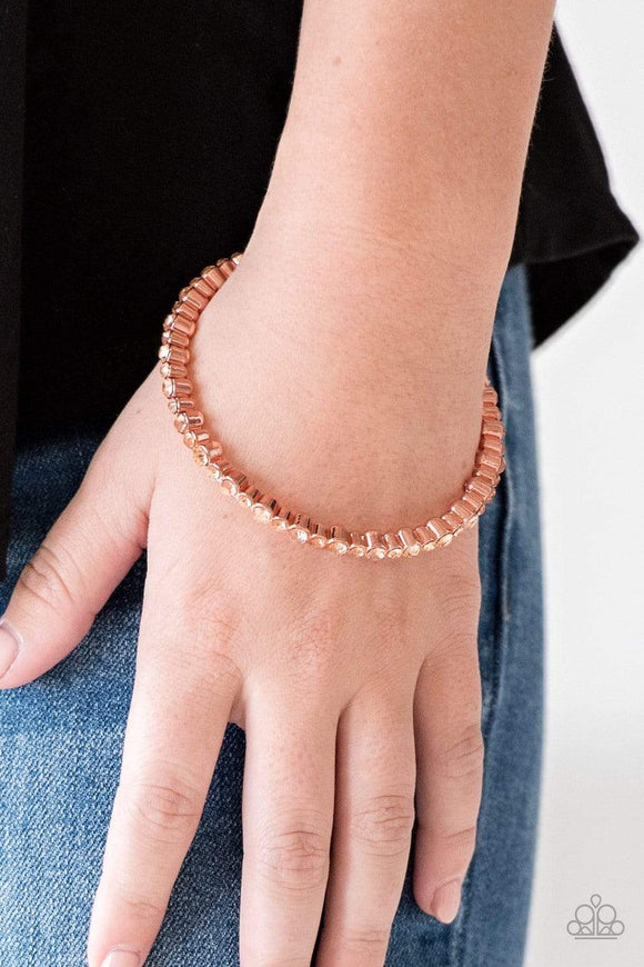 Seven Figure Fabulous - Copper Bracelet