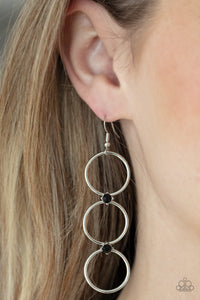 Refined Society - Black Earring