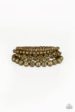 Rose Garden Gala - Brass Bracelet
