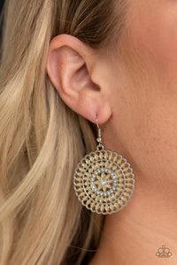 PINWHEEL and Deal - Brown Earrings