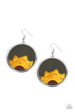 Sun-Kissed Sunflowers - Green Earring