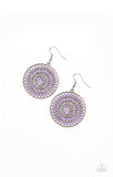 PINWHEEL and Deal - Purple Earrings