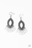 Private Villa - White Earrings