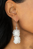 Celestial Collision - White Earring