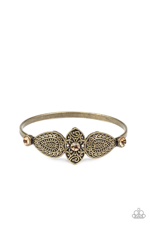 Flourishing Fashion - Brass Bracelet