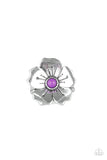 Boho Blossom - Purple Ring