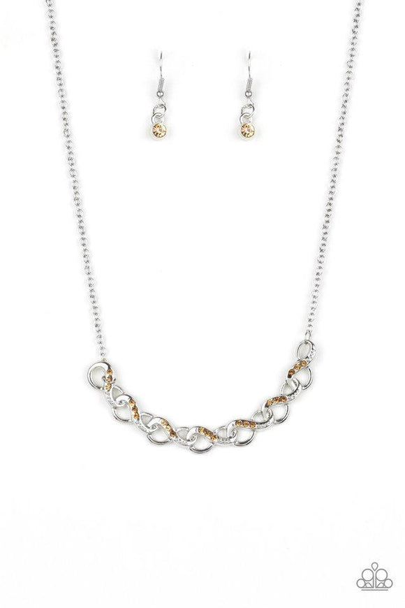 Infinite Elegance - Brown Necklace