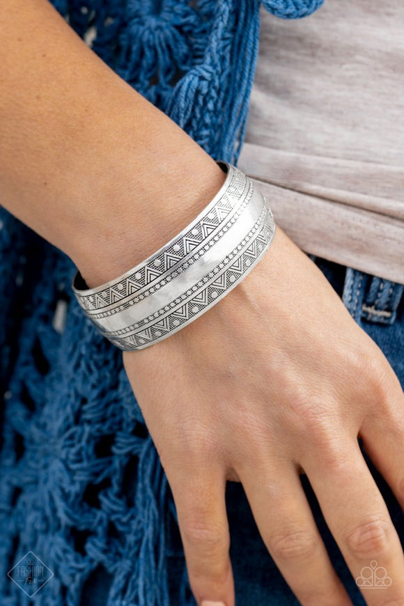 Desert Peaks - Silver Bracelet