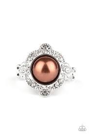 Ornamental Opulence - Brown Ring