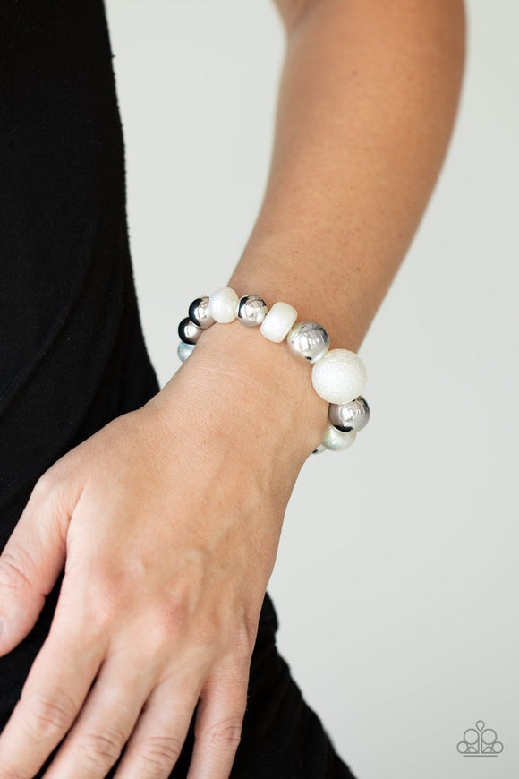Starstruck Shimmer - White Bracelet