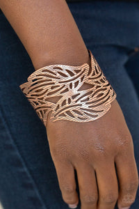 Leafy Lei - Copper Bracelet