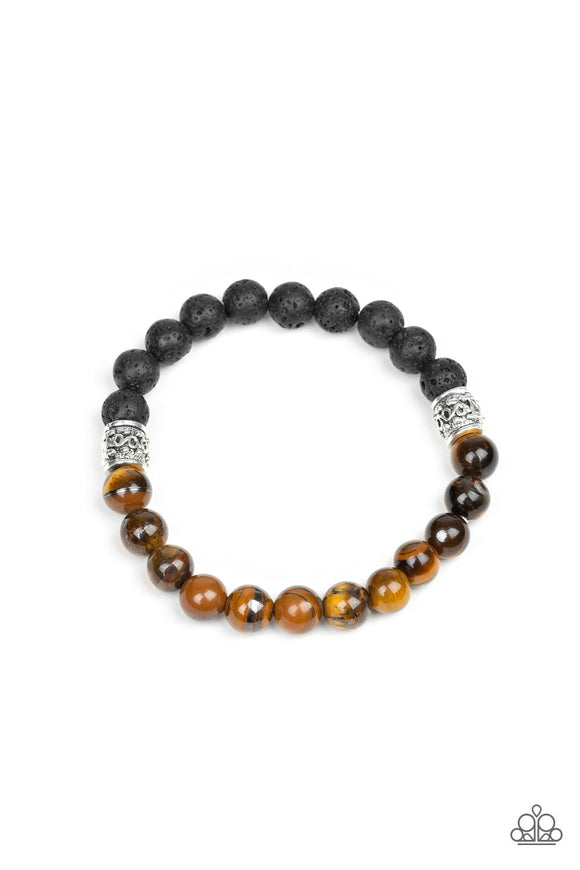 Take it Easy - Brown Bracelet