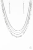 Intensely Industrial - White Necklace