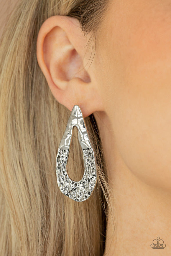 Industrial Antiquity - Silver Post Earrings