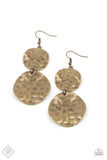 HARDWARE-Headed - Brass Earrings