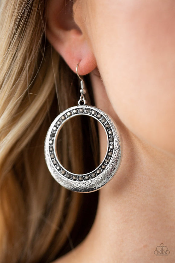 Go-Go Glow - Silver Earrings