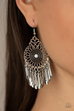 Dream a Little DREAMCATCHER - White Earrings