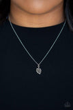 Palm Tree Retreat - Silver Necklace
