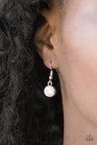 Starlit Socials- White and Silver Necklace