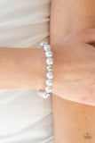 Rosy Radiance - Silver Bracelet
