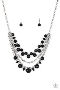 Rockin' Rockette - Black Necklace