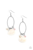 This Too Shell Pass - Pink Earrings