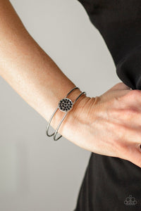 Dial Up the Dazzle - Black Bracelet