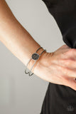 Dial Up the Dazzle - Black Bracelet