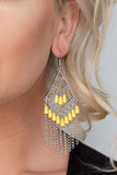 Trending Transcendence - Yellow Earrings