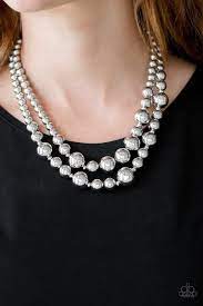 I Double Dare You - Silver Necklace