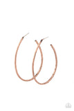 Cool Curves - Copper Earring