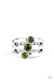 Triple the Twinkle - Green Ring