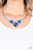 Divine Iridescence - Blue Necklace